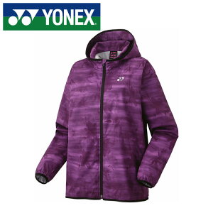 【 2025年 秋冬モデル】【 ヨネックス YONEX 】【ウェア】 テニス バドミントン レディース 裏地付き ジャケット フード付き ウィンドウォーマー ヒートカプセル 防寒 保温 アウター ウェア 冬