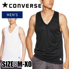 【メール便送料無料】【 コンバース CONVERSE 】【ウェア】 バスケ ノースリーブ インナーシャツ メンズ インナー シャツ ゲーム タンクトップ Vネック ウェア スポーツ バスケット CB231703 [amz]