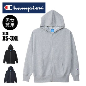 [刺繍可]★定番人気商品★【チャンピオン　Champion】【ウェア】 スウェット ジップ フーディー 裏毛 メンズ レディース 男女兼用 バスケット トレーニングウェア C3XS160 C3-XS160 [231110]