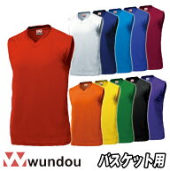 【メール便送料無料】★カラーバリエーション豊富な定番インナーシャツ★【 ウンドウ wundou 】 ノースリ…