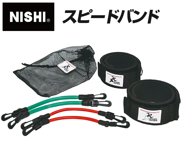送料無料 NISHI ニシスポーツ トレーニング用品 安全 陸上 人気ショップが最安値挑戦 プレゼント クリスマス 200403 NT7427 スピードバンド