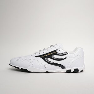 ドラゴンベアード【公式ショップ】【DB S680sy WHT/BLK】再入荷復刻 薄底 スニーカー メダリオン メンズファッション カジュアル クラシック オールシーズン