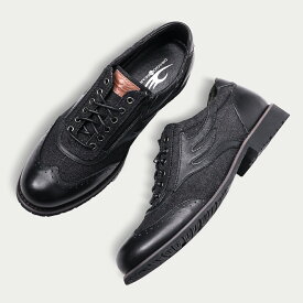 ドラゴンベアード【公式ショップ】【DB 148LX BLK/DENIM】ワーク ハンドメイド 本革 デニム コート オールシーズン ファッション カジュアル ラグジュアリー パスナー モダン ビジネス コデー