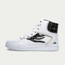 ドラゴンベアード【公式ショップ】【DB S2605y-J 　WHT/BLK】再入荷 ハイカット スニーカー メンズファッション ストリート 復刻 アメカジ オールシーズン サイドジップ