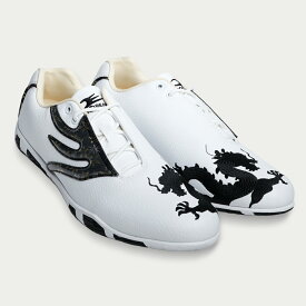 ドラゴンベアード【公式ショップ】【DB S3902sy WHT/BLK】再入荷 復刻 刺繍 薄底 スニーカー スラントデザイン メンズファッション カジュアル クラシック オールシーズン