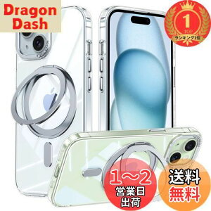 yzyyVLO1ʊlziPhone 15 Plus Kp P[X MagsafeΉ ACtH15vX Jo[ 360°]X^h Uovon X}zP[X ACz 15plus gуP[X CX[d ԍڃz