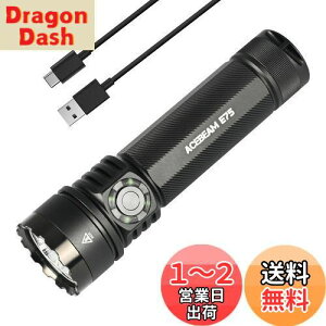 yzACEBEAM E75 邢d LEDtbVCg 4500[ Px  USB-C[d IP68h ^ nfBCg [NCg Lv oR {~ h d΍ ً}p