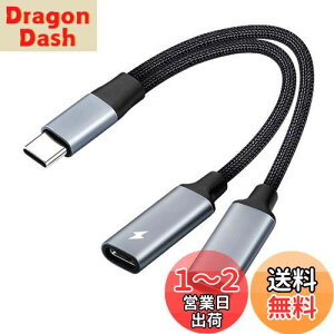 yz2in1 ^CvC[dCzϊP[u Type-CCzWbNUSB C PD[dA_v^ ʘb/ʒ/yCz  ϋv iC҂ ڑP[uΉ Samsung S21/S20/G