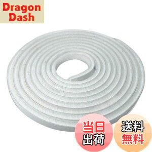 【送料無料】LIKENNY 隙間テープ 5m*9mm*15mm ホワイト クッションテープ モヘアタイプ 静音テープ すきまテープ 網戸用 き間テープ 玄関ドア 戸当たり 窓 サッシ用 隙間対策