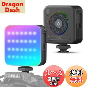 yzSmallRig RGBBeCg Vibe P108 LEDrfICg 2700K-6500K F ÖiK 359FRGB[h 2000mAh R[hV[Ή IJrfICg iphone/Gopro/Osmo Pocket/Samsung/Nikon/Canon/