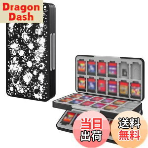 【送料無料】Switch ソフトケース 48枚/Micro SD 24枚同時に収納 ATiC ゲームカード収納ボックス ソフト Switch/Switch Lite/Switch有機ELモデル対応 カードまとめ収納 ABSシェル&シリコンインナー製 軽量/