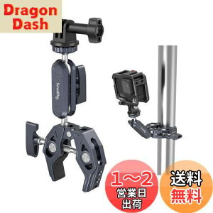yzSmallRig X[p[Nv {[wbh }WbNA[ IoT~Nv ɂݖh~ 360x] 1/4''lW Όh~ _/Be LEDCgp j^[Otp oCN xXgAO 