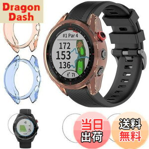 �y���������zFIVOF2���ی�P�[�X+2���t���ی�t�B�����Ή�Garmin(�K�[�~��) Approach S62��p�P�[�X �K�[�~�� Approach S62 �J�o�[ �\�t�g TPU�ގ� �҂�����Ή� �C�菝�h�~ �y�� �h�Ռ� Garmin Approach S62 