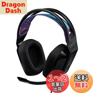 yzLogicool G Q[~OwbhZbg G335 Q[~O wbhZbg G335BK y 222g 3.5mm L ̉ XeI 2.1ch tbv~[g }CNt PS5 PS4 PC Switch Xbox X}z Ή w