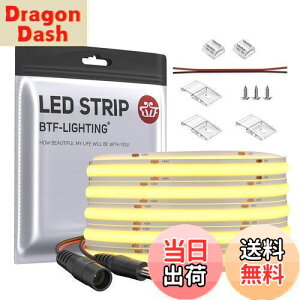 yzBTF-LIGHTING FCOB COB LEDe[vCg x tLVu LEDe[vCg 5M 528LEDs/m 2640LEDs/5m dF 3000K 10mm XgbvCg DC24V 14W/m \ ό`\ ؒf\ Q Lb`