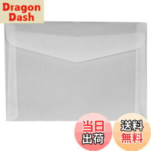 【送料無料】EXDUCT 封筒 30枚 セット おしゃれ トレーシングペーパー トレーシング 無地 ポストカード 半透明 招待状 レター ハガキ