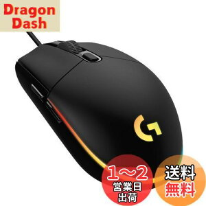 yzLogicool G Q[~O}EX G203 L Q[~O }EX USB ڑ G203-BK y 85g LIGHTSYNC RGB 6vO{^ ubN PC windows mac Ki y t@Cit@^W[ XIV 