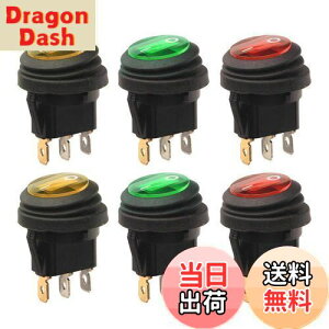 yzKiligen 6 12V-24VDC / 20Ahی^bJ[gOXCb`ALEDCWP[^tA3sSPST ON-OFFOpvOXCb`gbNpI[goC{[g}iԉ΁j