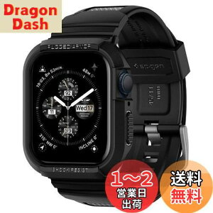 yzSpigen Apple Watch oh 45mm | 44mm ̌^ P[X Jo[ ϏՌ PC TPU d\ X|[coh  Ռ z ϋv h~ y Series 9 / 8 / SE 2 /Series 7 / SE/Series 6 / Series 5 / Series 4 