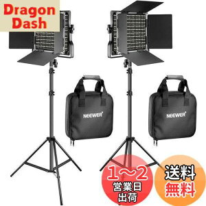 yzNEEWER 2pbN 660 LEDrfICgƃX^hLbg \ F 3200K-5600K CRI 96+ ƖBepCg UuPbgAo[hAƎ[P[Xt /B/|[g[g/YouTube