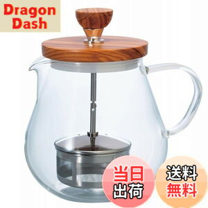 �y���������zHARIO(�n���I) �e�B�I�[�� �E �E�b�h 700ml �v���[���g �M�t�g ���蕨 TEO-70-OV