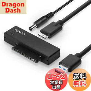 yzAlxum SATA USB ϊ USB3.0 SATA ϊA_v^[ 2.5/3.5C`HDD/SSD SATAI/II/III whCuɑΉ 12V 2AdA_v^t ő5Gbps ] UASPΉ ő18TB