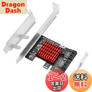 yzELUTENG SATA ݃{[h 6Gbpsx pcie sata  2|[g sata  gJ[h PCI Express x1 X4 X8 X16p ^/^V[Vgpł Windows10/8/7/VistaȂǑΉ SATA expansion board 2ports