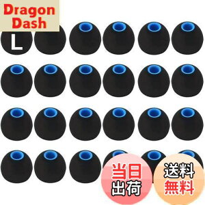 【送料無料】A-Pcas イヤーピース 2種類硬度のシリコンの組み合わせたハイブリッドイヤーピース Lサイズ24個入り 遮音性 重低音強化 Sony用 1000xm5用 1000xm4用 内径ダイヤ約3.8mm〜4.5mmカナル型イ