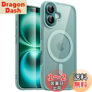 yzJETech iPhone 16 Plus 6.7C`p }Olbg P[X MagSafeɑΉ Ռz op[Jo[ \bhJ[}bgTPUt[ h~ NAobN (eB[u[)