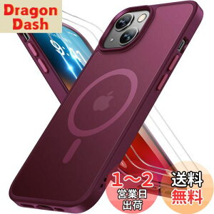 yzMiracase iPhone15 P[XyMagsafeΉEČRKizϏՌiphone15P[X 6.1C`ytB2tz΂ݖh~Ah~Awh~AXgbvz[tAĔɗD