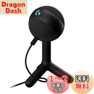 yzLogicool G Q[~O}CN YETI ORB RfT[}CN G-YETI-ORB-BK Xg[~OzM mCYy RGB LIGHTSYNC USB BLUE VO!CE PC MAC Q[~O }CN  ubN RfT[ windows 