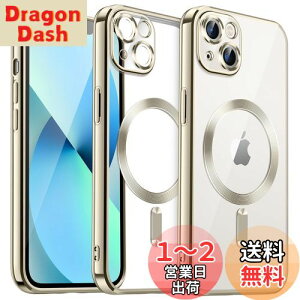 yzJETech iPhone 13 6.1C`p \tgNAP[X JYSی MagSafeCX[dΉ ϏՌ dCbLTPUJo[ (X^[Cg)