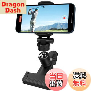 【送料無料】ゴルフ練習器具 プロ監修 TiMOVO ゴルフ スマホスタンド ゴルフスイング撮影スタンド ゴルフ撮影器具 スマホスタンド クリップ スイング自撮り スイング撮影 姿勢確認 自立 クリ