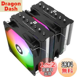 yzThermalright PS120SE ARGB CPUGAN[[A7{̃q[gpCvACPUN[[AfAt@120mm TL-C12B-S V2 PWMGAN[[AAGHP4ZpAS-FDBxAOAAMD:AM4/AM5/Intel 1851/1700/1150