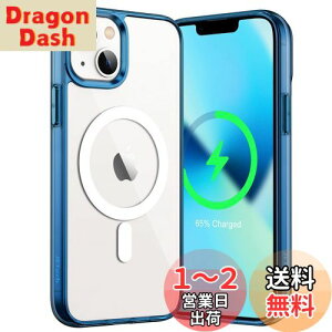 yzJETech iPhone 13 mini }Olbg P[X(5.4C`p) MagSafe CX[dΉ Ռz op[Jo[ h~ obN ()