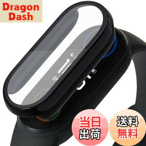 �y���������zMiimall�y�V�^��̌^�P�[�X�zXiaomi Mi Band 6/5/4/3 �P�[�X �S�ʕی� �w��h�~ PC+PET�ގ� �����ߗ� �Ռ��z�� ���h�~ �V���I�~ Mi Band 6 �J�o�[ �C�A�h�~ �E���ȒP �y�� ���^�i�u���b�N�j