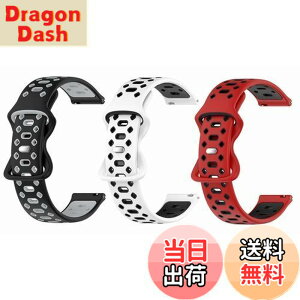 �y���������zSHEAWA for Garmin(�K�[�~��) Vivoactive 6/5/Forerunner 165/Approach S50/S44 �o���h �x���g 3�_�Z�b�g �����o���h �����x���g �V���R�� �݊��i �ʋC���ɗD�� 20mm �A�N�Z�T���[ ForeAthlete 55/Approach S42