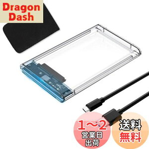 yzYFFSFDC Type-C 2.5C` HDD/SSDP[X USB3.1 Gen1 hCuP[X SATA III Otn[hfBXN 6Gbps f[^] UASPΉ V[Y |[^u SSD hCu P[X SATA USB ϊ{