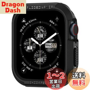 yzSpigen Apple Watch P[X 45mm | 44mm y Apple Watch 9 / 8 / 7 / SE2 / SE / 6 / 5 / 4 Ή z  Ռ z ^tlXfUC 菝 h~ ϏՌ یJo[ MbhEA[}[ 062CS24469 (u