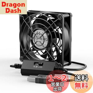 yzELUTENG USBt@ 8cm ͗p 3iʒ߉ 5V É ^  USB@ 80mm t@ 7H TCg PC ȃGl N[[ p\R PS4 PS3 Q[@ [^[ TV Box N[Oɑ