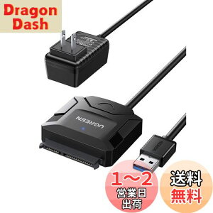 yzUGREEN SATA USBϊP[u sata usb ϊA_v^[ USB3.0ڑ 2.5/3.5C` 6TB HDD/SSDp dA_v^[t UASPΉ 6Gbps]x
