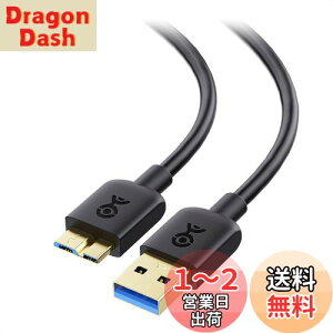 yzCable Matters 5Gbps }CNUSB 3.0 P[u - 3mAMicro USB 3.0P[uAUSBA - Micro B 3.0 HDD/SSDOthCuΉAubN