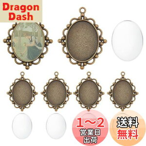 yz[PH PandaHall] 40x30mm NA KX J{V  ~[M 5Zbg ȉ~` y_g ێM   AeB[N Ô