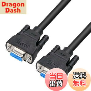�y���������zDTECH RS232C �V���A���P�[�u�� D-Sub9�s�����X- D-Sub9�s�����X �X�g���[�g�P�[�u�� 5m