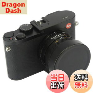 【送料無料】Haoge メタルフロントレンズキャップカバー for ライカ Leica Q Q2 Q3 Q3-43 Q-P QP Typ 116 Typ116カメラ用 ブラック