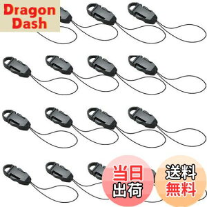 【送料無料】Kingsie ストラップ パーツ 50個セット 黒 名札 ネームタグ 携帯ストラップ 取り外し可能 手作りストラップパーツ