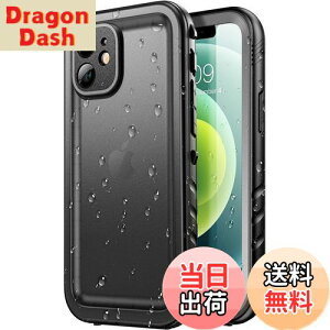 yzSPORTLINK iPhone 12 mini p hP[X iPhone 12 mini P[X h IP68hKi擾 h ho ϏՌ ČRMILKi iPhone 12 mini tJo[ 360°Sʕی QI[d tFCXID FؑΉ ֗