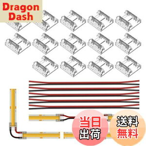 yzBTF-LIGHTING 2PIN RlN^[ FCOB COB 10mm RlN^[ 14ȃRlN^[ 15cm 20AWGR[hP[u FCOB FOB LEDe[vCgp̓ȃ~hJo[RlN^[ csv e[