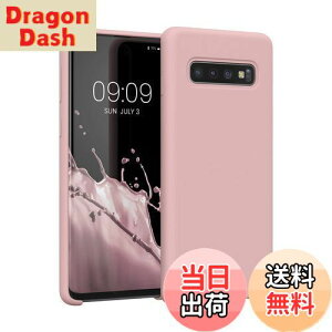 【送料無料】kwmobile スマホケース Samsung Galaxy S10対応 ケース - TPU リキッド シリコン カバー - 耐衝撃 傷防止 サラサラ Case