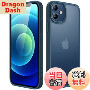 yzJETech }bgP[X iPhone 12/12 Pro 6.1C` ϏՌ~^[O[h̗h~ ̔̔wʓdbJo[ wh~ (u[)